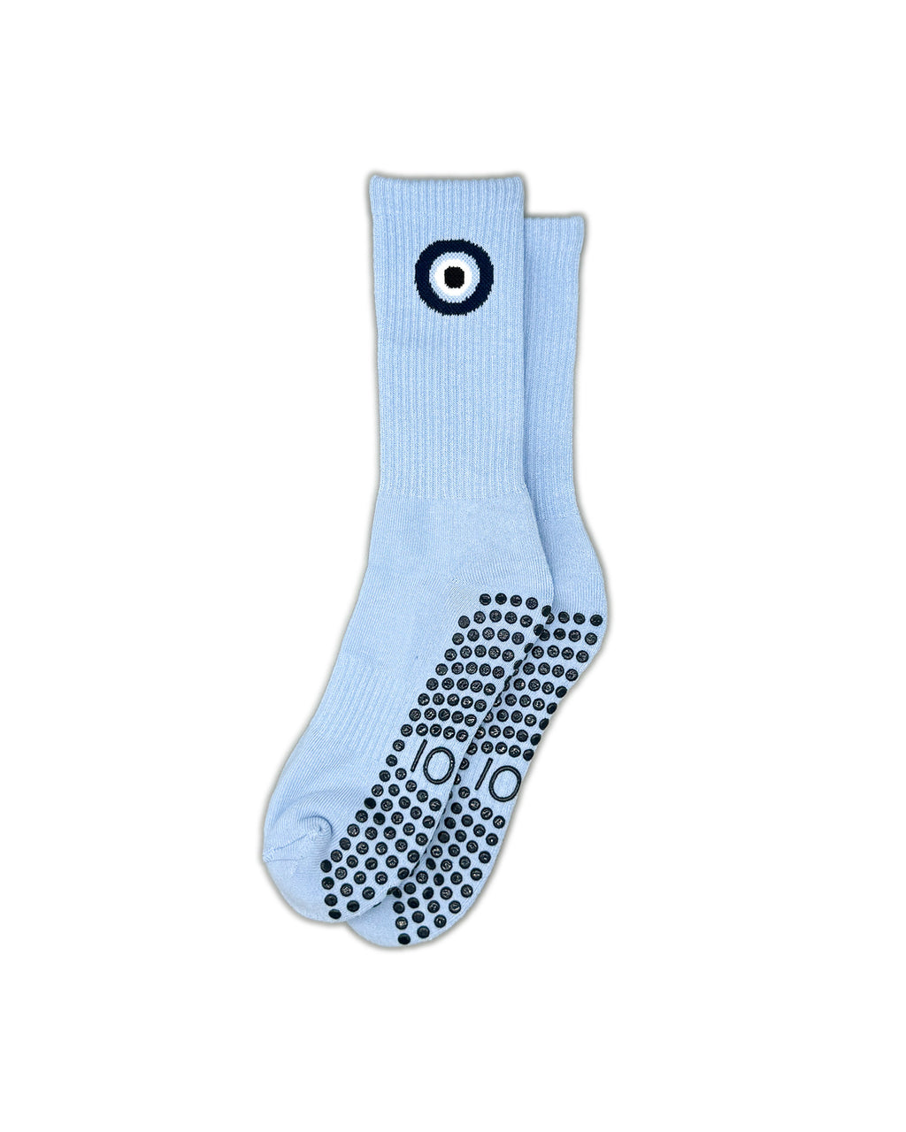 Evil Eye Crew Grip Socks
