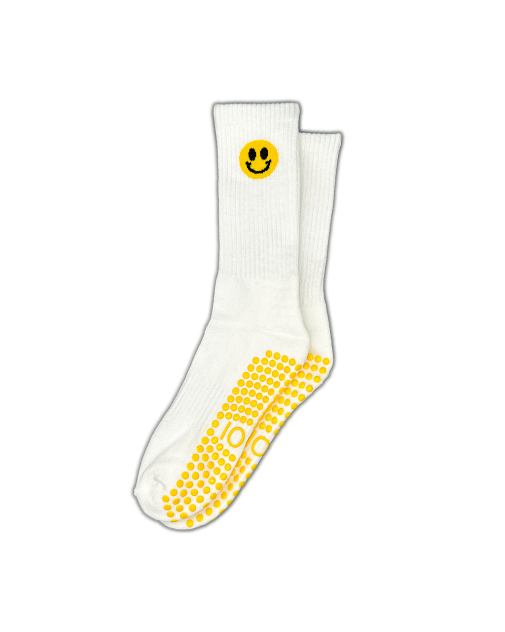 Smiley Crew Grip Socks