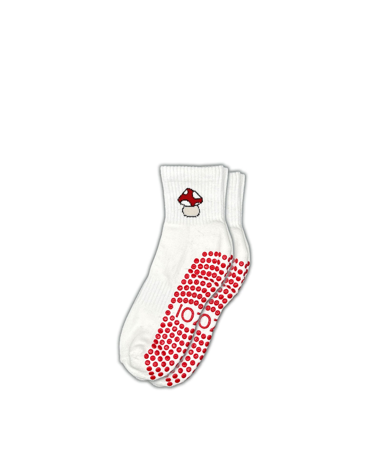 Mushroom Ankle Grip Socks