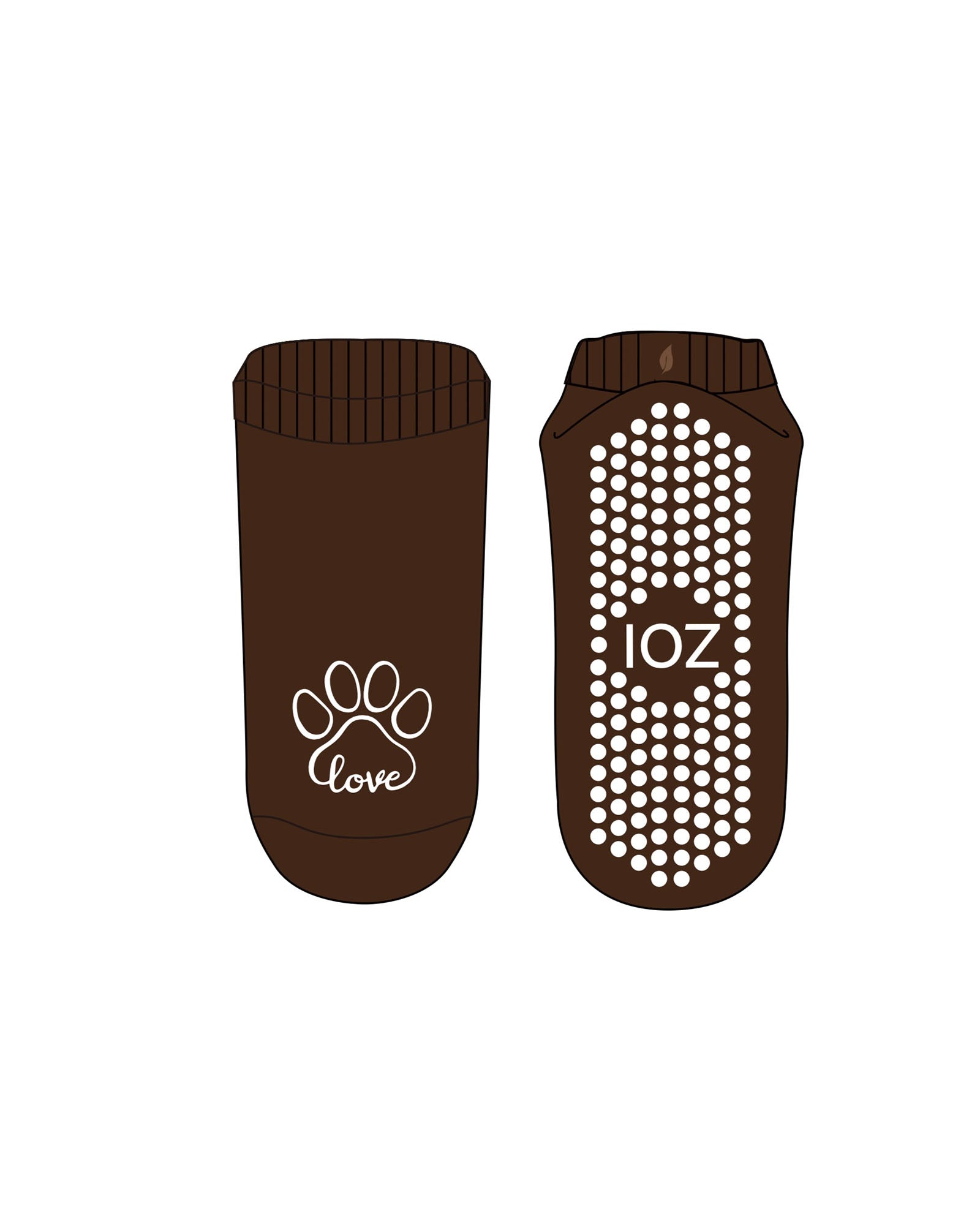 Paw Ballet Grip Socks