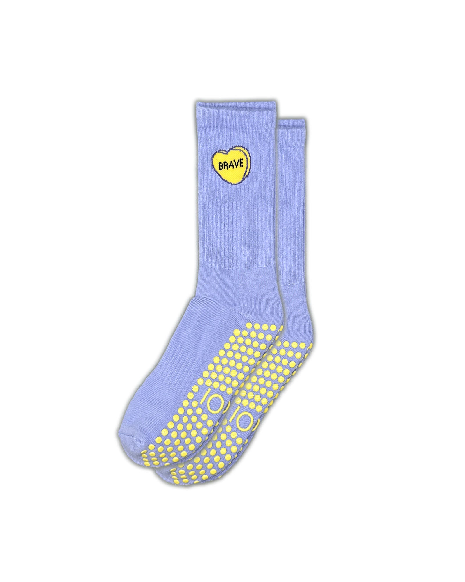 Brave Heart Crew Grip Socks