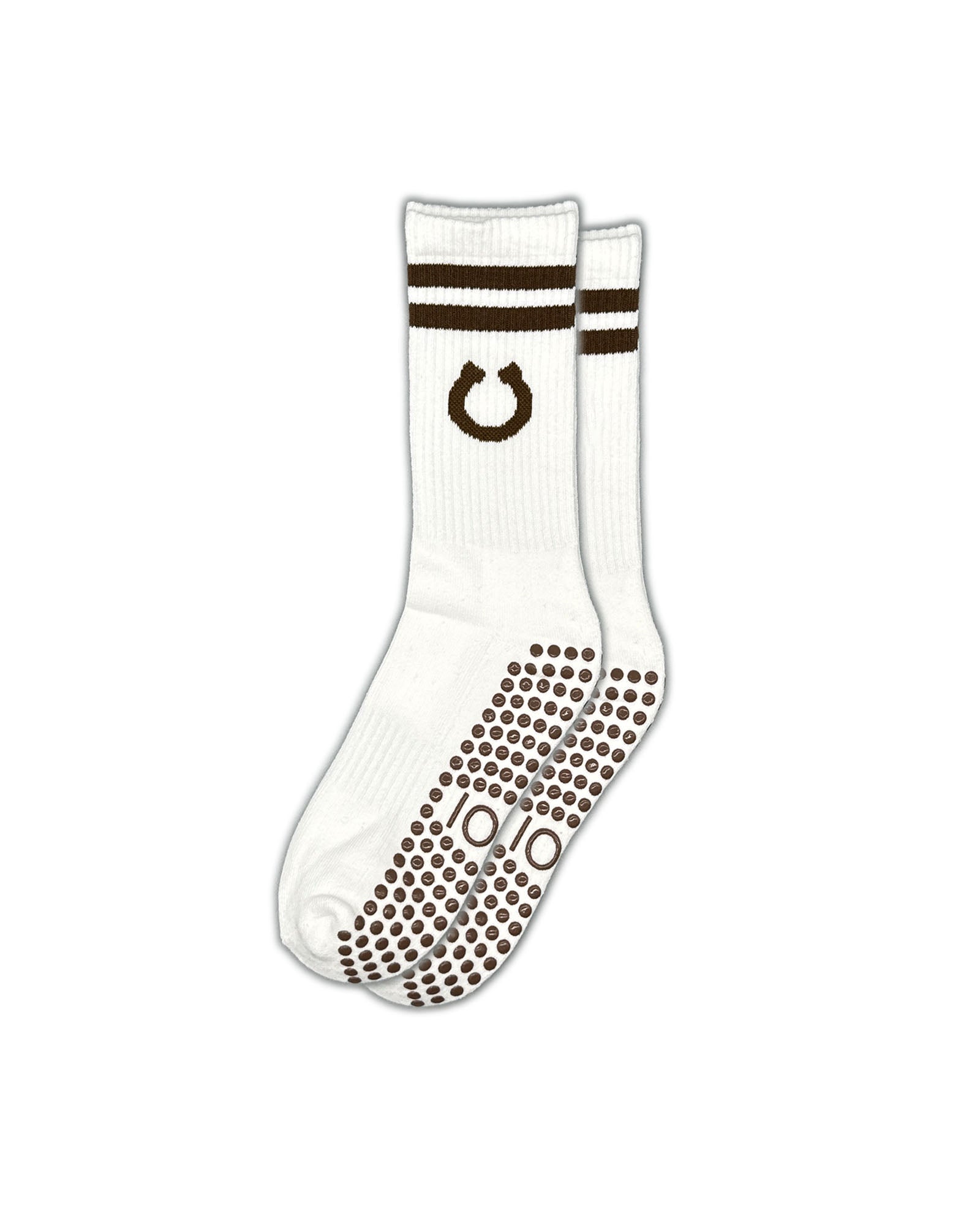 Horse Shoe Crew Grip Socks