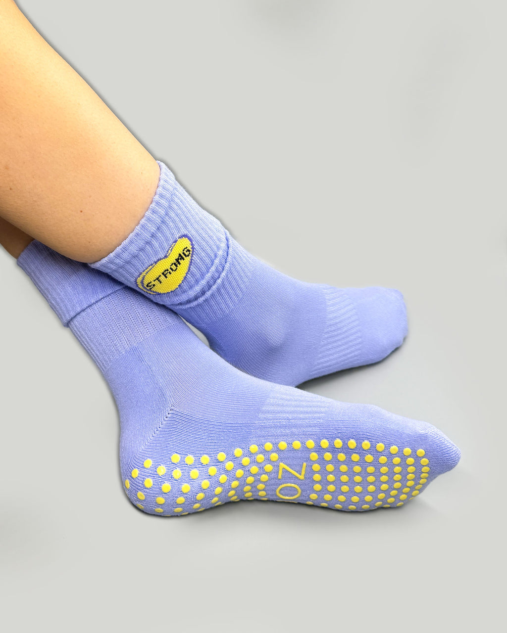Brave Heart Crew Grip Socks