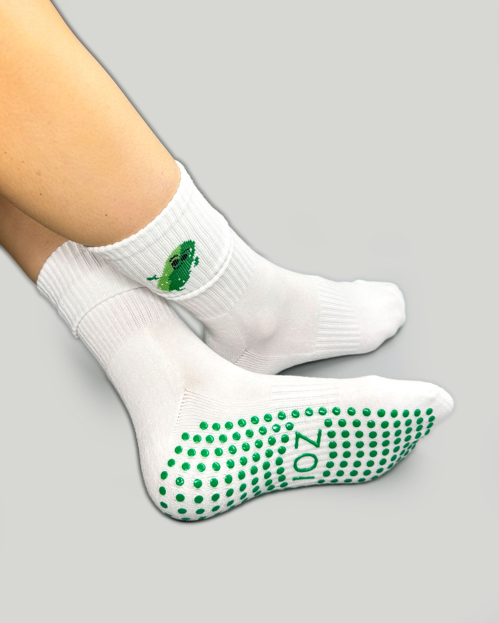 Happy Pickle Crew Grip Socks