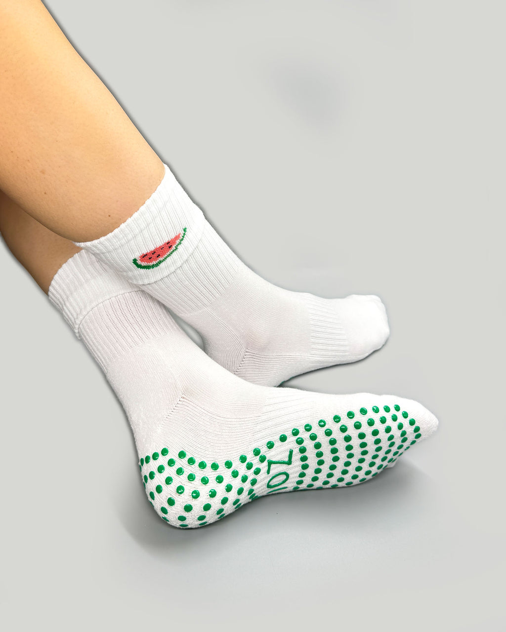 Watermelon Crew Grip Socks