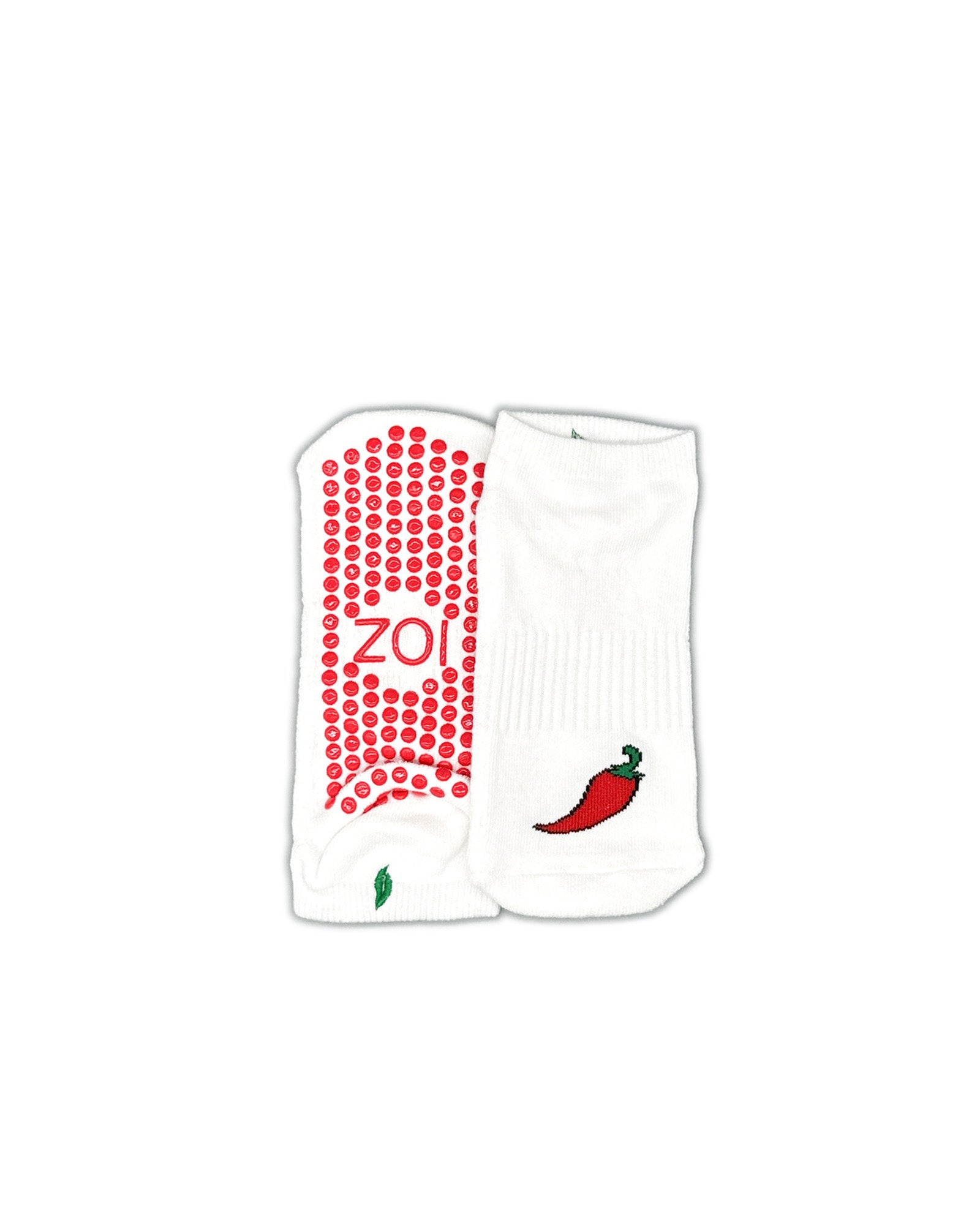 Red Chilli Ballet Grip Socks