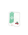 Cherries Ballet Grip Socks