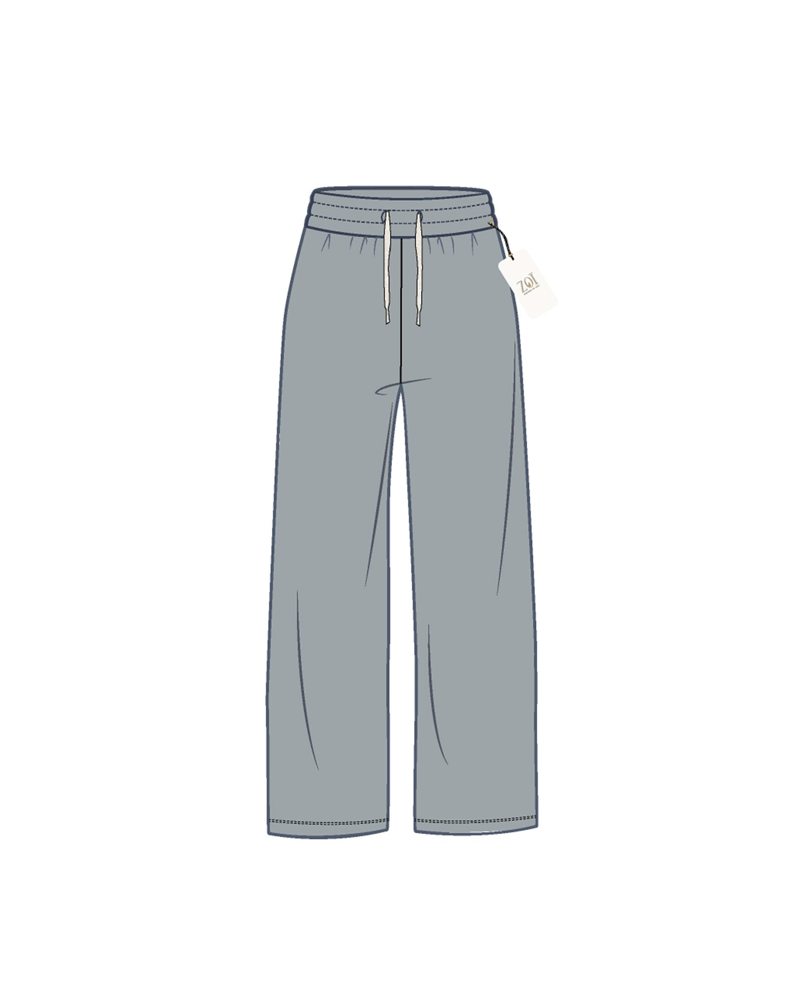 EASE LOUNGE PANT - FOG