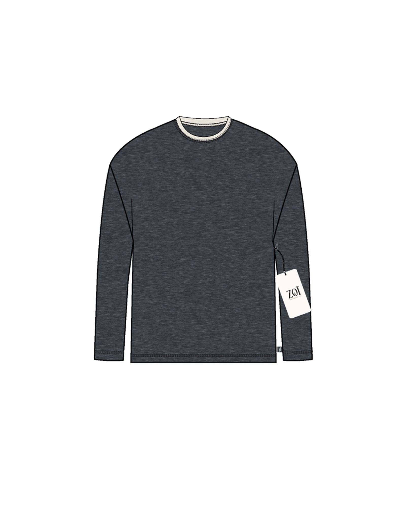 HEARTH LONG SLEEVE - SHADOW