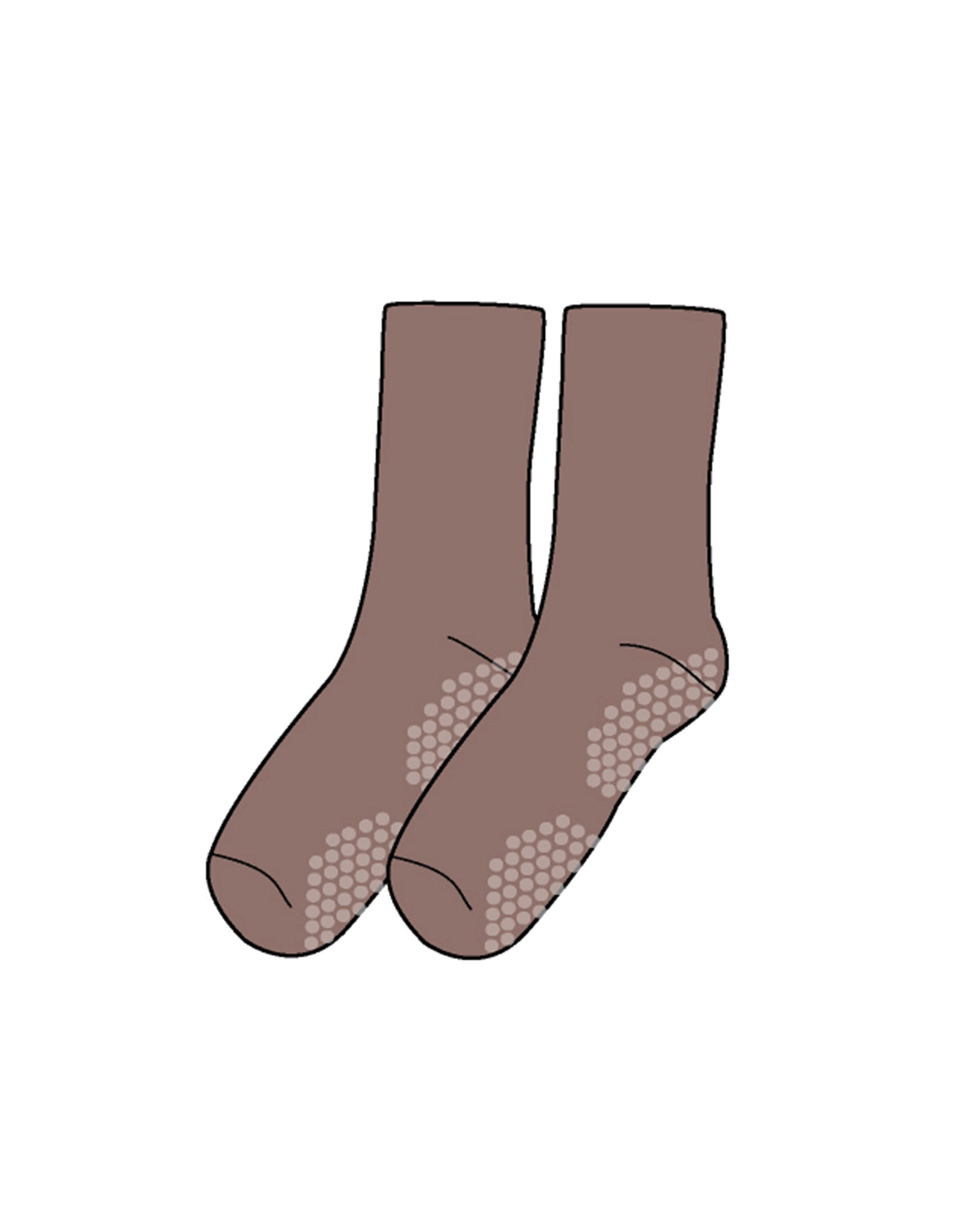 FIRESIDE DESERT GLOW CREW GRIP SOCK