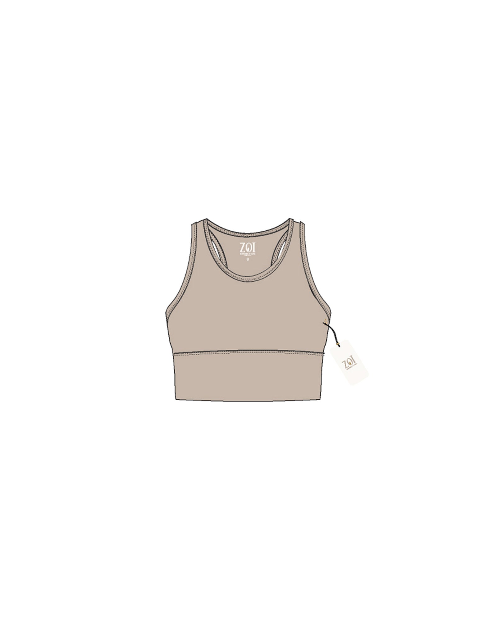 BARELY THERE BRA - SAND
