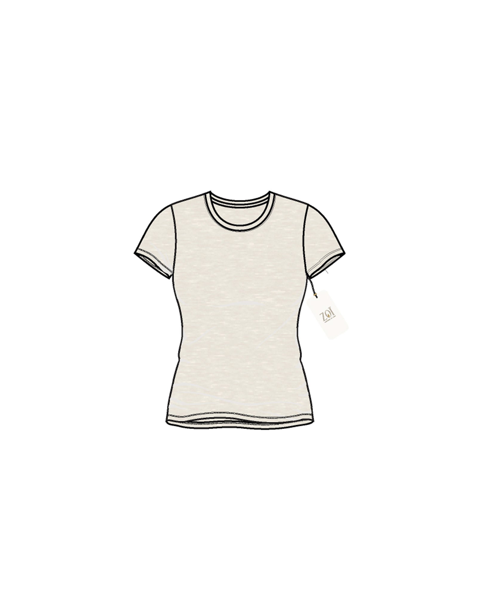 MUSE TEE - SHELL