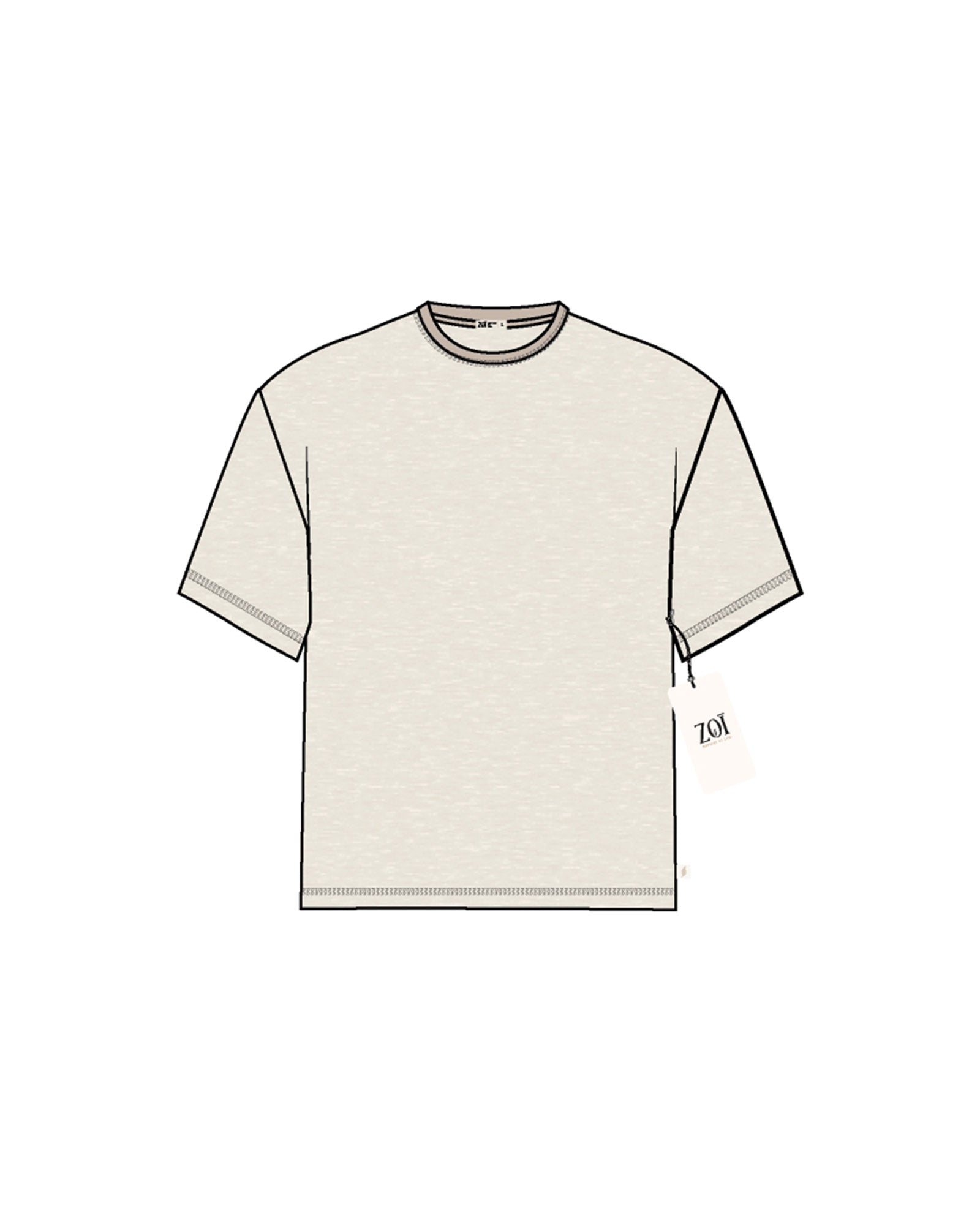 WIND DOWN TEE - SHELL