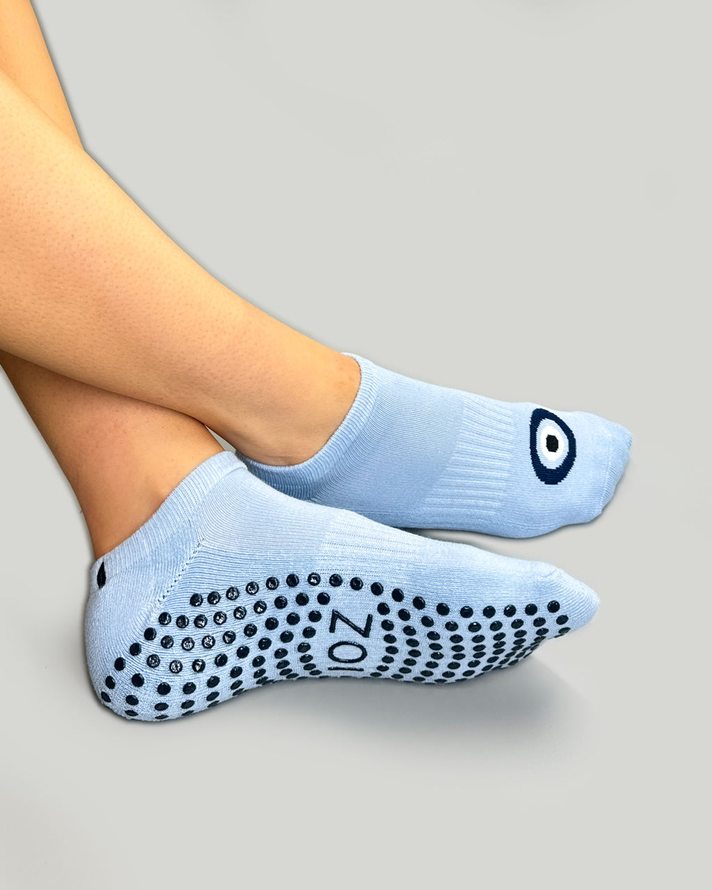 Evil Eye Ballet Grip Socks