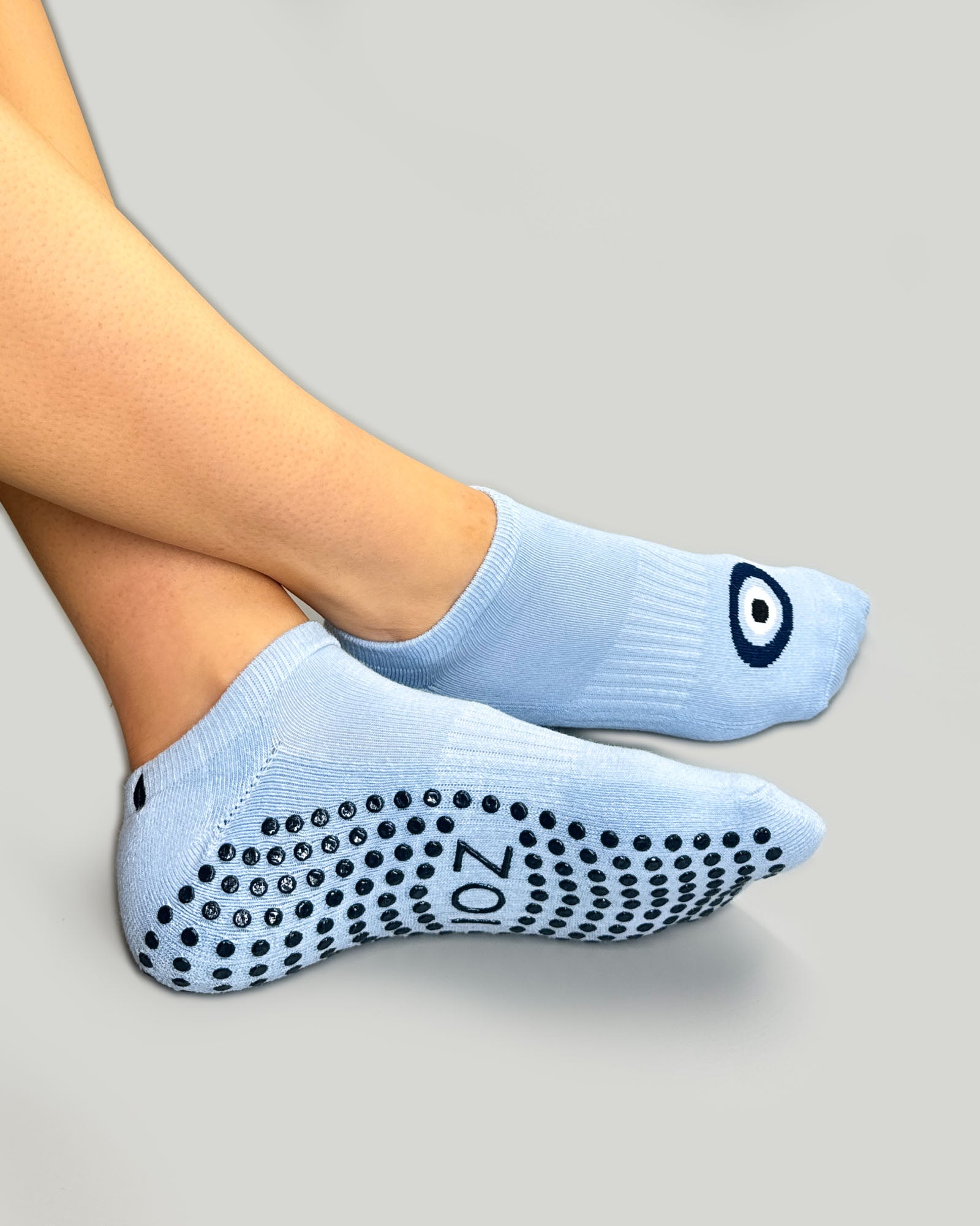 Evil Eye Ballet Grip Socks