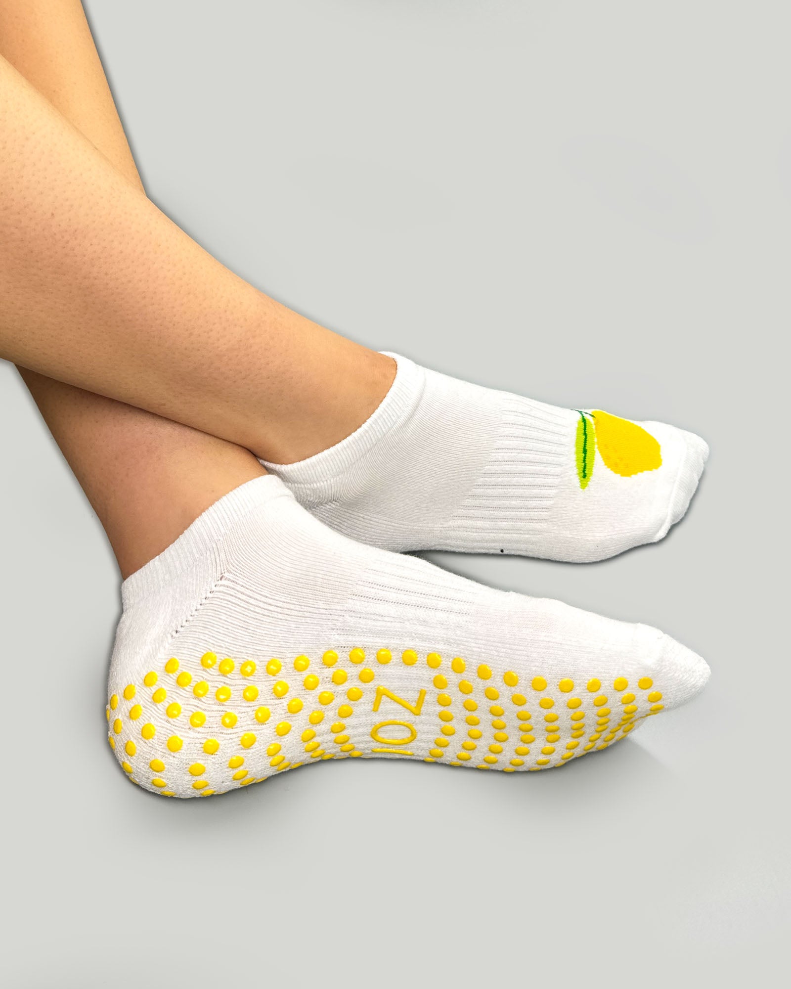Lemon Slice Ballet Grip Socks