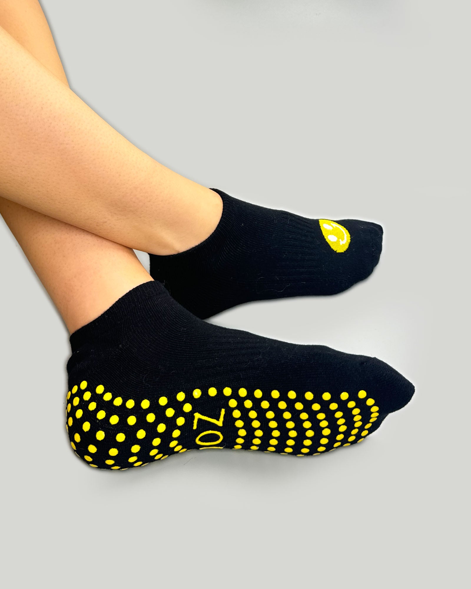 Smiley Ballet Grip Socks