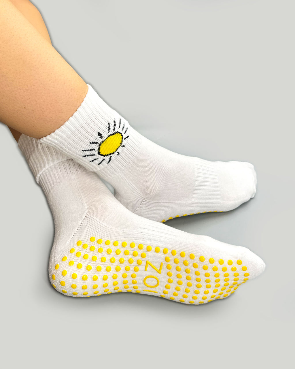 Sunshine Crew Grip Socks