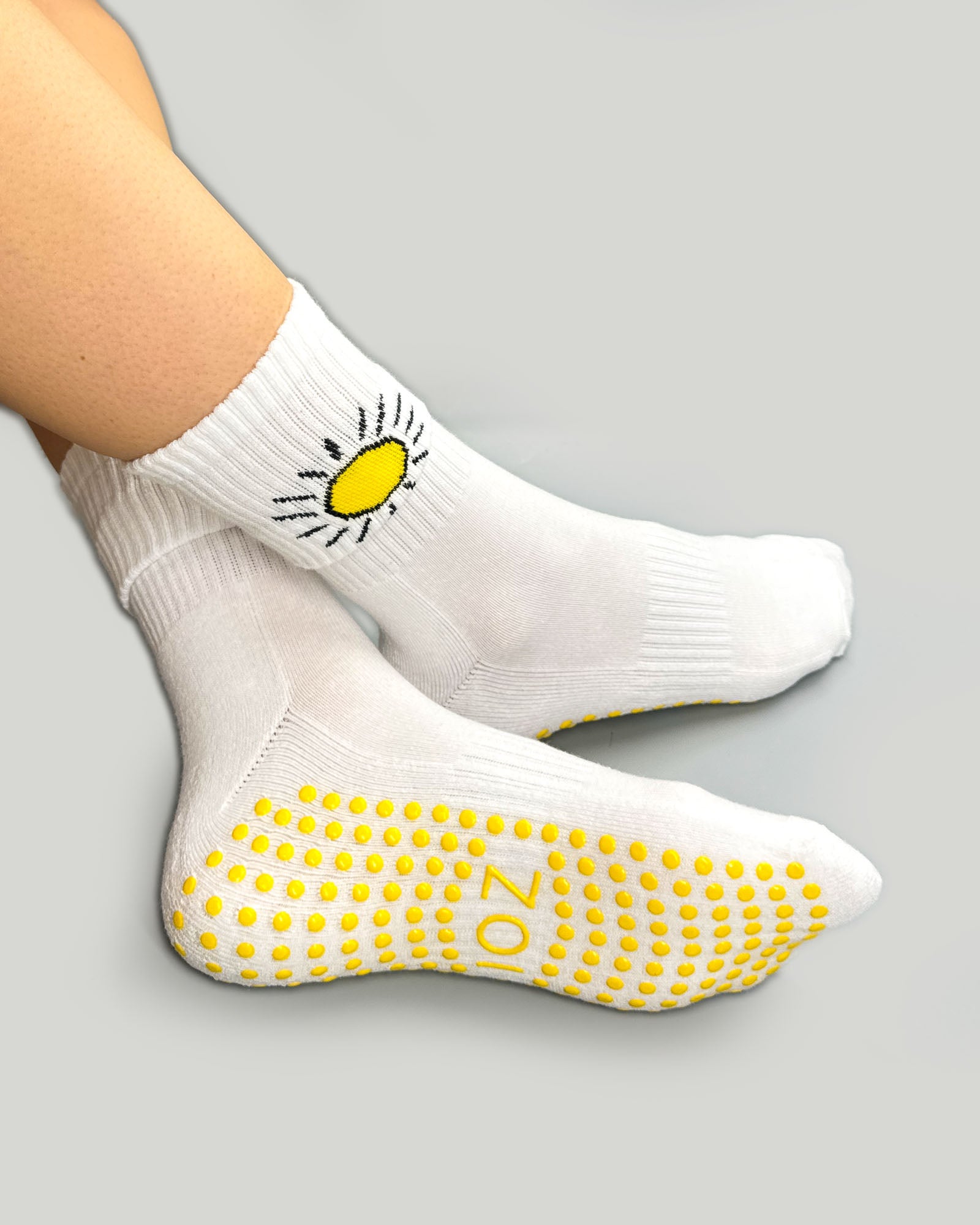 Sunshine Crew Grip Socks