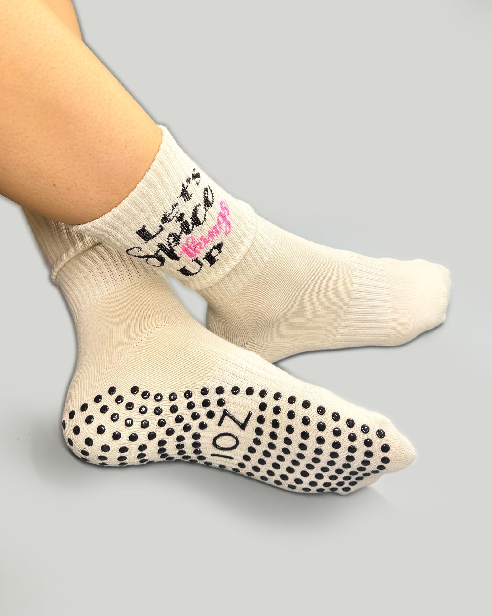 Spice Up Crew Grip Socks